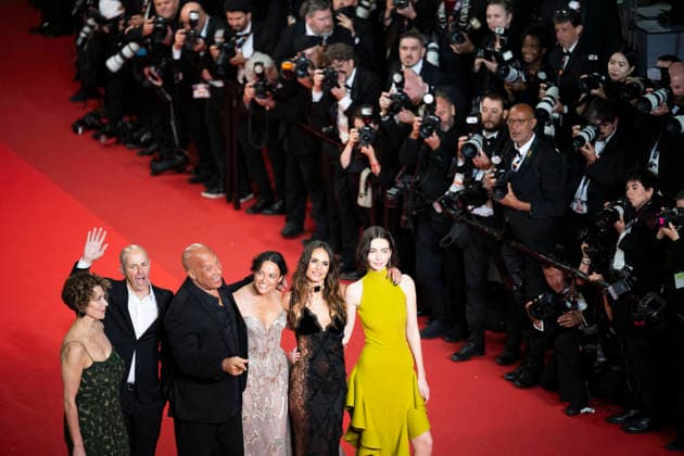 Cannes Fast And Furious Cannes Classics Red Carpet EB Dame Donna Langley, Neal H. Moritz, Vin Diesel, Michelle Rodriguez, Jordana Brewster and Meadow Walker arrive for the screening of the film The Fast and the Furious at the 79th edition of the Cannes Film Festival in Cannes, southern France on May 13, 2026. Photo by Eliot Blondet ABACAPRESS.COM Cannes France France  Copyright: xBlondetxEliot ABACAx