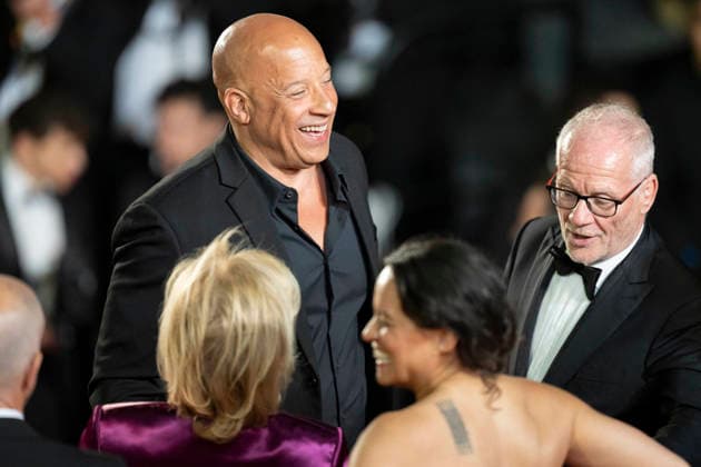 Cannes Fast And Furious Cannes Classics Red Carpet EB Vin Diesel and Thierry Fremeaux arrive for the screening of the film The Fast and the Furious at the 79th edition of the Cannes Film Festival in Cannes, southern France on May 13, 2026. Photo by Eliot Blondet ABACAPRESS.COM Cannes France France  Copyright: xBlondetxEliot ABACAx