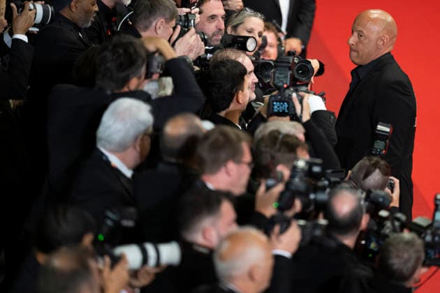 Cannes Fast And Furious Cannes Classics Red Carpet EB US actor Vin Diesel arrives for the screening of the film The Fast and the Furious at the 79th edition of the Cannes Film Festival in Cannes, southern France on May 13, 2026. Photo by Eliot Blondet ABACAPRESS.COM Cannes France France  Copyright: xBlondetxEliot ABACAx