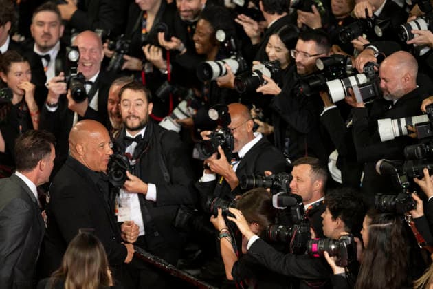 Cannes Fast And Furious Cannes Classics Red Carpet EB US actor Vin Diesel arrives for the screening of the film The Fast and the Furious at the 79th edition of the Cannes Film Festival in Cannes, southern France on May 13, 2026. Photo by Eliot Blondet ABACAPRESS.COM Cannes France France  Copyright: xBlondetxEliot ABACAx