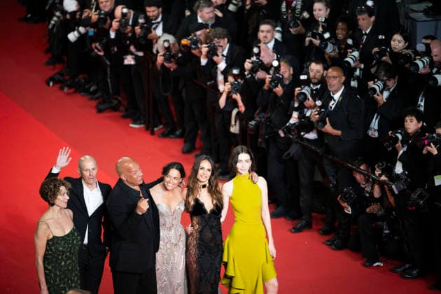 Cannes Fast And Furious Cannes Classics Red Carpet EB Dame Donna Langley, Neal H. Moritz, Vin Diesel, Michelle Rodriguez, Jordana Brewster and Meadow Walker arrive for the screening of the film The Fast and the Furious at the 79th edition of the Cannes Film Festival in Cannes, southern France on May 13, 2026. Photo by Eliot Blondet ABACAPRESS.COM Cannes France France  Copyright: xBlondetxEliot ABACAx