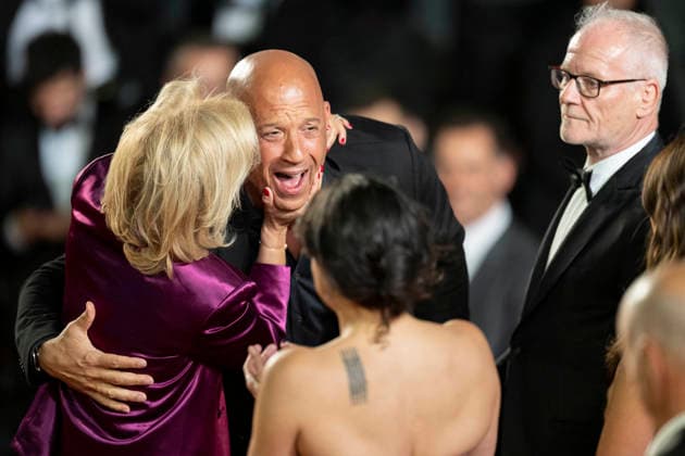Cannes Fast And Furious Cannes Classics Red Carpet EB Vin Diesel and Thierry Fremeaux arrive for the screening of the film The Fast and the Furious at the 79th edition of the Cannes Film Festival in Cannes, southern France on May 13, 2026. Photo by Eliot Blondet ABACAPRESS.COM Cannes France France  Copyright: xBlondetxEliot ABACAx