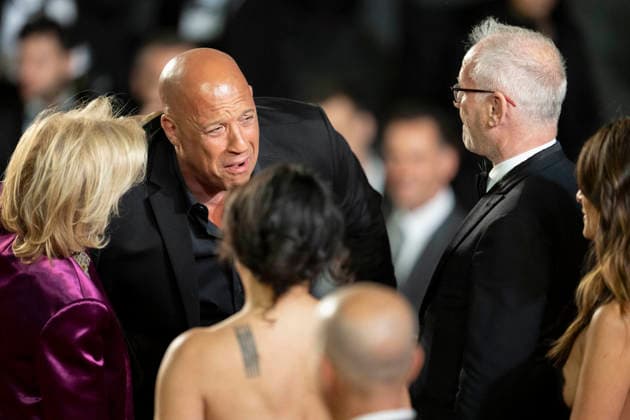 Cannes Fast And Furious Cannes Classics Red Carpet EB Vin Diesel and Thierry Fremeaux arrive for the screening of the film The Fast and the Furious at the 79th edition of the Cannes Film Festival in Cannes, southern France on May 13, 2026. Photo by Eliot Blondet ABACAPRESS.COM Cannes France France  Copyright: xBlondetxEliot ABACAx