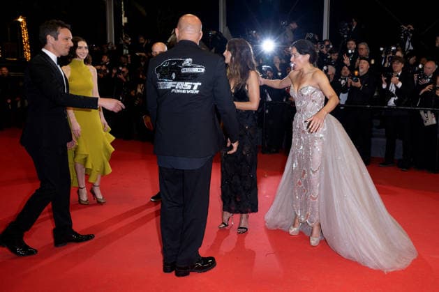 Meadow Walker, Vin Diesel, Neal H Moritz, Jordana Brewster, Michelle Rodriguez Montée des marches du film The Fast and the Furious lors du 79ème Festival International du Film de Cannes, le 13 mai 2026 Olivier Borde Bestimage Red carpet for The Fast and the Furious at the 79th Cannes International Film Festival on May 13, 2026 Cannes France  Copyright: xOLIVIERxBORDEx xBESTIMAGExOLIVIERxBORDEx xBESTIMAGEx