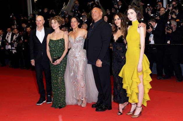 Neal H Moritz, Dame Donna Langley, Michelle Rodriguez, Vin Diesel, Jordana Brewster, Meadow Walker Montée des marches du film The Fast and the Furious lors du 79ème Festival International du Film de Cannes, le 13 mai 2026 Olivier Borde Bestimage Red carpet for The Fast and the Furious at the 79th Cannes International Film Festival on May 13, 2026 Cannes France  Copyright: xOLIVIERxBORDEx xBESTIMAGExOLIVIERxBORDEx xBESTIMAGEx