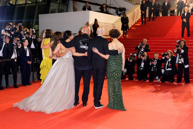 Meadow Walker, Jordana Brewster, Michelle Rodriguez, Vin Diesel, Dame Donna Langley Montée des marches du film The Fast and the Furious lors du 79ème Festival International du Film de Cannes, le 13 mai 2026 Olivier Borde Bestimage Red carpet for The Fast and the Furious at the 79th Cannes International Film Festival on May 13, 2026 Cannes France  Copyright: xOLIVIERxBORDEx xBESTIMAGExOLIVIERxBORDEx xBESTIMAGEx