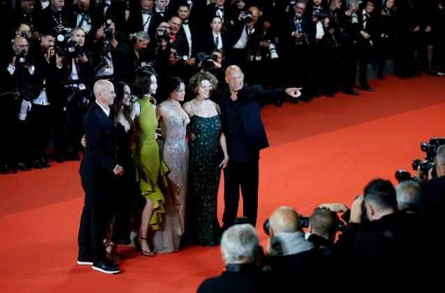 Neal H Moritz, Jordana Brewster, Meadow Walker, Michelle Rodriguez, Dame Donna Langley, Vin Diesel Montée des marches du film The Fast and the Furious lors du 79ème Festival International du Film de Cannes, le 13 mai 2026 Jacovides Moreau Bestimage Red carpet for The Fast and the Furious at the 79th Cannes International Film Festival on May 13, 2026 Cannes France  Copyright: xJACOVIDES-MOREAUx xBESTIMAGExJACOVIDES-MOREAUx xBESTIMAGEx