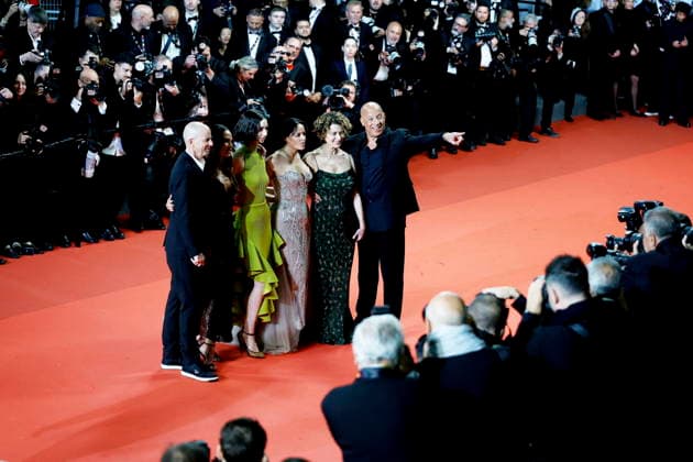 Neal H Moritz, Jordana Brewster, Meadow Walker, Michelle Rodriguez, Dame Donna Langley, Vin Diesel Montée des marches du film The Fast and the Furious lors du 79ème Festival International du Film de Cannes, le 13 mai 2026 Jacovides Moreau Bestimage Red carpet for The Fast and the Furious at the 79th Cannes International Film Festival on May 13, 2026 Cannes France  Copyright: xJACOVIDES-MOREAUx xBESTIMAGExJACOVIDES-MOREAUx xBESTIMAGEx