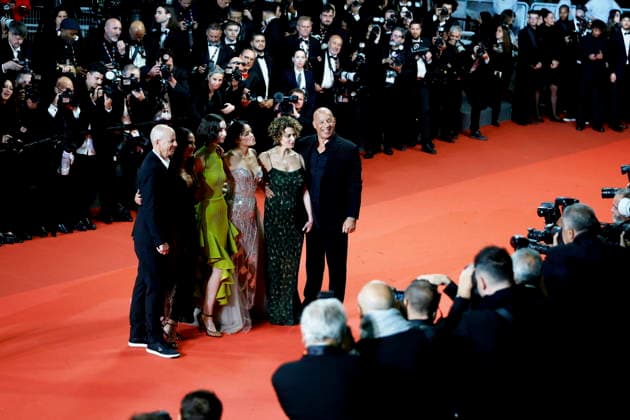 Neal H Moritz, Jordana Brewster, Meadow Walker, Michelle Rodriguez, Dame Donna Langley, Vin Diesel Montée des marches du film The Fast and the Furious lors du 79ème Festival International du Film de Cannes, le 13 mai 2026 Jacovides Moreau Bestimage Red carpet for The Fast and the Furious at the 79th Cannes International Film Festival on May 13, 2026 Cannes France  Copyright: xJACOVIDES-MOREAUx xBESTIMAGExJACOVIDES-MOREAUx xBESTIMAGEx