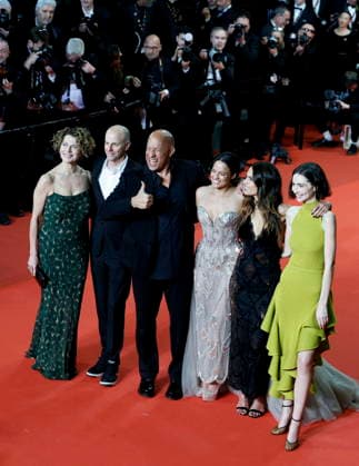 Dame Donna Langley, Neal H Moritz, Vin Diesel, Michelle Rodriguez, Jordana Brewster, Meadow Walker Montée des marches du film The Fast and the Furious lors du 79ème Festival International du Film de Cannes, le 13 mai 2026 Jacovides Moreau Bestimage Red carpet for The Fast and the Furious at the 79th Cannes International Film Festival on May 13, 2026 Cannes France  Copyright: xJACOVIDES-MOREAUx xBESTIMAGExJACOVIDES-MOREAUx xBESTIMAGEx