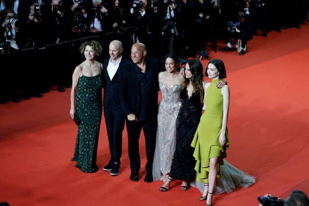 Dame Donna Langley, Neal H Moritz, Vin Diesel, Michelle Rodriguez, Jordana Brewster, Meadow Walker Montée des marches du film The Fast and the Furious lors du 79ème Festival International du Film de Cannes, le 13 mai 2026 Jacovides Moreau Bestimage Red carpet for The Fast and the Furious at the 79th Cannes International Film Festival on May 13, 2026 Cannes France  Copyright: xJACOVIDES-MOREAUx xBESTIMAGExJACOVIDES-MOREAUx xBESTIMAGEx