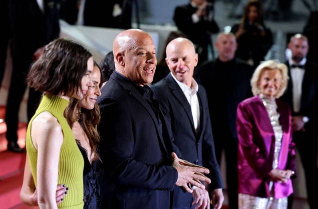 Meadow Walker, Jordana Brewster, Vin Diesel, Neal H Moritz Montée des marches du film The Fast and the Furious lors du 79ème Festival International du Film de Cannes, le 13 mai 2026 Jacovides Moreau Bestimage Red carpet for The Fast and the Furious at the 79th Cannes International Film Festival on May 13, 2026 Cannes France  Copyright: xJACOVIDES-MOREAUx xBESTIMAGExJACOVIDES-MOREAUx xBESTIMAGEx