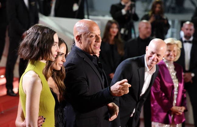 Meadow Walker, Jordana Brewster, Vin Diesel, Neal H Moritz Montée des marches du film The Fast and the Furious lors du 79ème Festival International du Film de Cannes, le 13 mai 2026 Jacovides Moreau Bestimage Red carpet for The Fast and the Furious at the 79th Cannes International Film Festival on May 13, 2026 Cannes France  Copyright: xJACOVIDES-MOREAUx xBESTIMAGExJACOVIDES-MOREAUx xBESTIMAGEx