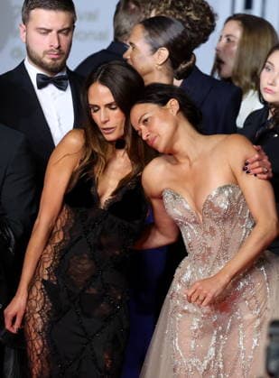Jordana Brewster, Michelle Rodriguez Montée des marches du film The Fast and the Furious lors du 79ème Festival International du Film de Cannes, le 13 mai 2026 Jacovides Moreau Bestimage Red carpet for The Fast and the Furious at the 79th Cannes International Film Festival on May 13, 2026 Cannes France  Copyright: xJACOVIDES-MOREAUx xBESTIMAGExJACOVIDES-MOREAUx xBESTIMAGEx