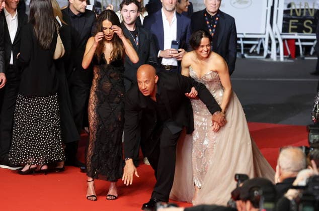 Jordana Brewster, Vin Diesel, Michelle Rodriguez Montée des marches du film The Fast and the Furious lors du 79ème Festival International du Film de Cannes, le 13 mai 2026 Jacovides Moreau Bestimage Red carpet for The Fast and the Furious at the 79th Cannes International Film Festival on May 13, 2026 Cannes France  Copyright: xJACOVIDES-MOREAUx xBESTIMAGExJACOVIDES-MOREAUx xBESTIMAGEx