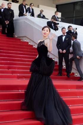 CANNES, FRANCE - MAY 13: Actress Mabel Yuan Shanshan poses at the red carpet premiere of the La Vie D Une Femme (A Woman s Life) during the 79th Cannes Film Festival at Palais des Festivals on May 13, 2026 in Cannes, France.  Copyright: xVCGx 111641330189