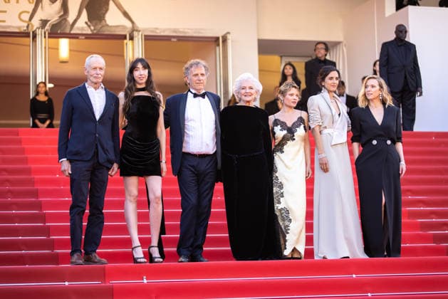 79th Cannes Film Festival - 13 May 2026 (L-R) Erri De Luca, Suzanne de Baecque, Charles Berling, Marie-Christine Barrault, Mélanie Thierry, Charline Bourgeois-Tacquet and Léa Drucker attend the red carpet of La Vie d une Femme at the 79th Cannes Film Festival in Cannes, France. Cannes France Copyright: xMarcoxBaradax xSOPAxImagesx RED CARPET LA VIE D_UNE FEMME-74