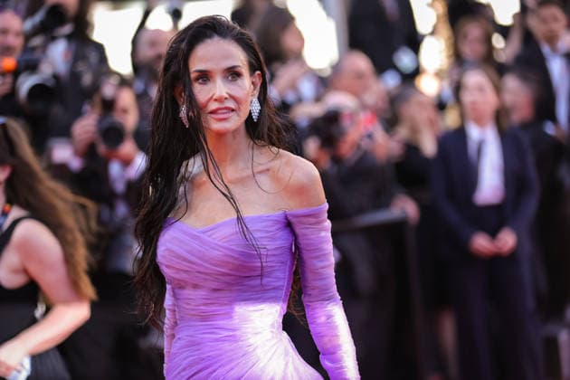 79th Cannes Film Festival - 13 May 2026 Demi Moore attends the red carpet of La Vie d une Femme at the 79th Cannes Film Festival in Cannes, France. Cannes France Copyright: xMarcoxBaradax xSOPAxImagesx RED CARPET LA VIE D_UNE FEMME-44