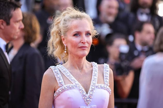 79th Cannes Film Festival - 13 May 2026 US actress Gillian Anderson attends the red carpet of La Vie d une Femme at the 79th Cannes Film Festival in Cannes, France. Cannes France Copyright: xMarcoxBaradax xSOPAxImagesx RED CARPET LA VIE D_UNE FEMME-49
