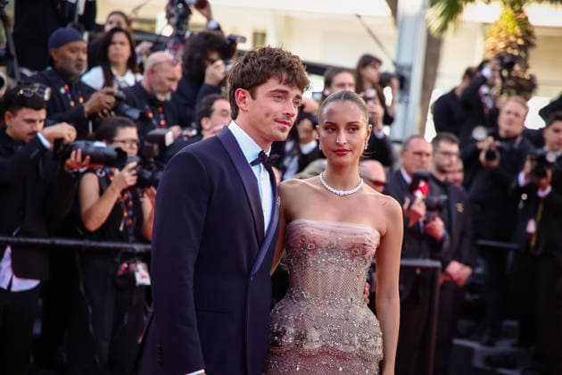 79th Cannes Film Festival - 13 May 2026 Charles Leclerc and Alexandra Leclerc attend the red carpet of La Vie d une Femme at the 79th Cannes Film Festival in Cannes, France. Cannes France Copyright: xMarcoxBaradax xSOPAxImagesx RED CARPET LA VIE D_UNE FEMME-27