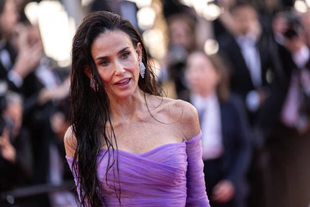 79th Cannes Film Festival - 13 May 2026 Demi Moore attends the red carpet of La Vie d une Femme at the 79th Cannes Film Festival in Cannes, France. Cannes France Copyright: xMarcoxBaradax xSOPAxImagesx RED CARPET LA VIE D_UNE FEMME-43