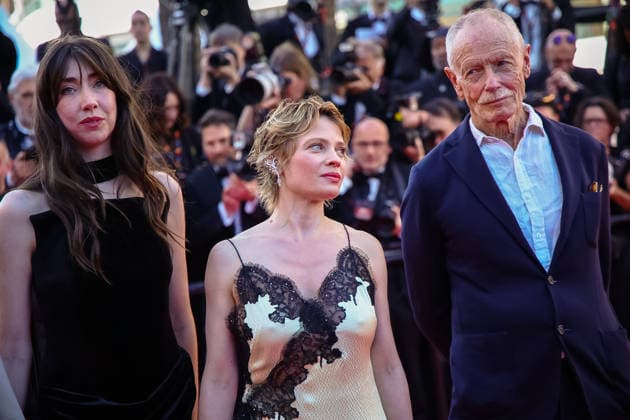 79th Cannes Film Festival - 13 May 2026 Suzanne de Baecque, Mélanie Thierry and Erri De Luca attends the red carpet of La Vie d une Femme at the 79th Cannes Film Festival in Cannes, France. Cannes France Copyright: xMarcoxBaradax xSOPAxImagesx RED CARPET LA VIE D_UNE FEMME-69