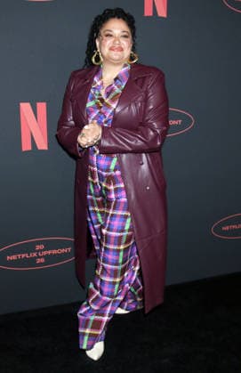 NEW YORK, NY - MAY 13: Michelle Buteau at the 2026 Netflix Upfront at Sunset Pier 94 Studios on May 13, 2026 in New York City. Copyright: xRWx