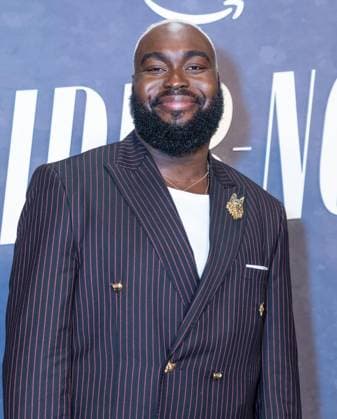 May 13, 2026, Bronx, New York, USA: New York, NY, USA, May 13, 2026: Abraham Popoola attends world premiere of Amazon Prime Video s Spider Noir at Regal Times Square. Bronx USA - ZUMAr339 20260513_znp_r339_046 Copyright: xLevxRadinx