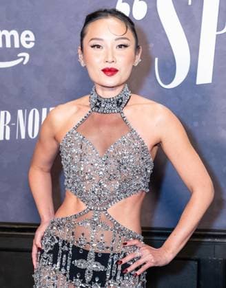 May 13, 2026, Bronx, New York, USA: New York, NY, USA, May 13, 2026: Li Jun Li wearing dress by Patricia Bonaldi for PatBo attends world premiere of Amazon Prime Video s Spider Noir at Regal Times Square. Bronx USA - ZUMAr339 20260513_znp_r339_062 Copyright: xLevxRadinx