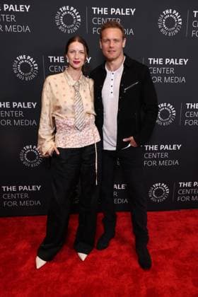 Los Angeles CA May 13: Caitriona Balfe & Sam Heughan at the special Paley Live program honoring Outlander ahead of it s season finale at the Dolby Theatre on May 13, 2026 Credit: USA - ZUMAa123 20260513_zaa_a123_005 Copyright: xAdMediax
