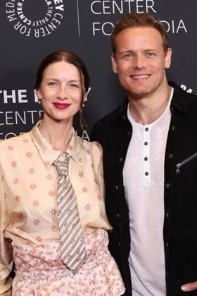 Los Angeles CA May 13: Caitriona Balfe & Sam Heughan at the special Paley Live program honoring Outlander ahead of it s season finale at the Dolby Theatre on May 13, 2026 Credit: USA - ZUMAa123 20260513_zaa_a123_014 Copyright: xAdMediax