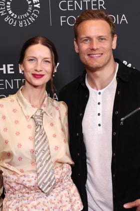Los Angeles CA May 13: Caitriona Balfe & Sam Heughan at the special Paley Live program honoring Outlander ahead of it s season finale at the Dolby Theatre on May 13, 2026 Credit: USA - ZUMAa123 20260513_zaa_a123_024 Copyright: xAdMediax