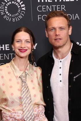 Los Angeles CA May 13: Caitriona Balfe & Sam Heughan at the special Paley Live program honoring Outlander ahead of it s season finale at the Dolby Theatre on May 13, 2026 Credit: USA - ZUMAa123 20260513_zaa_a123_032 Copyright: xAdMediax