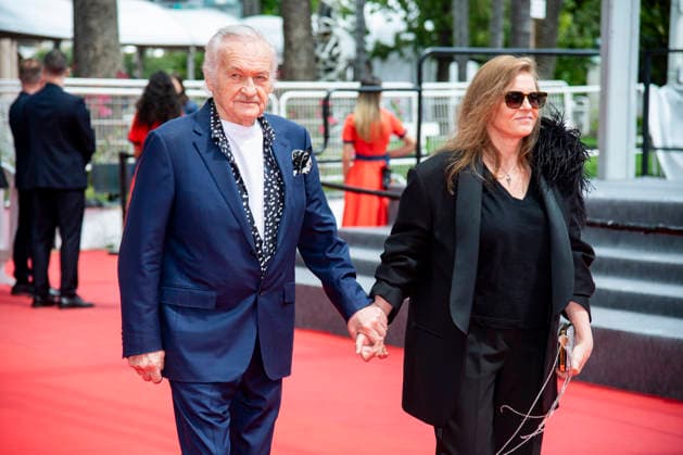 79th Cannes Film Festival Red Carpet of the movie -Nagi Notes- Palais des Festivals - Cannes, France Jerzy Skolimowski;Ewa Piaskowska 79th Cannes Film Festival Red Carpet of the movie -Nagi Notes- Palais des Festivals - Cannes, France 13th May 2026 SGPItalia id 134688_017 *Not Exclusive  Copyright: xSGPx