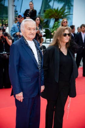 79th Cannes Film Festival Red Carpet of the movie -Nagi Notes- Palais des Festivals - Cannes, France Jerzy Skolimowski;Ewa Piaskowska 79th Cannes Film Festival Red Carpet of the movie -Nagi Notes- Palais des Festivals - Cannes, France 13th May 2026 SGPItalia id 134688_017 *Not Exclusive  Copyright: xSGPx