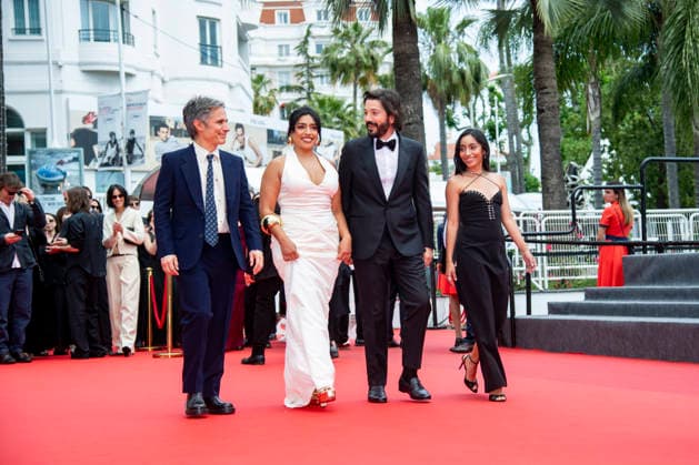 79th Cannes Film Festival Red Carpet of the movie -Nagi Notes- Palais des Festivals - Cannes, France Gael Garcia Bernal;Adriana Paz;Diego Luna;Anna Diaz 79th Cannes Film Festival Red Carpet of the movie -Nagi Notes- Palais des Festivals - Cannes, France 13th May 2026 SGPItalia id 134688_017 *Not Exclusive  Copyright: xSGPx