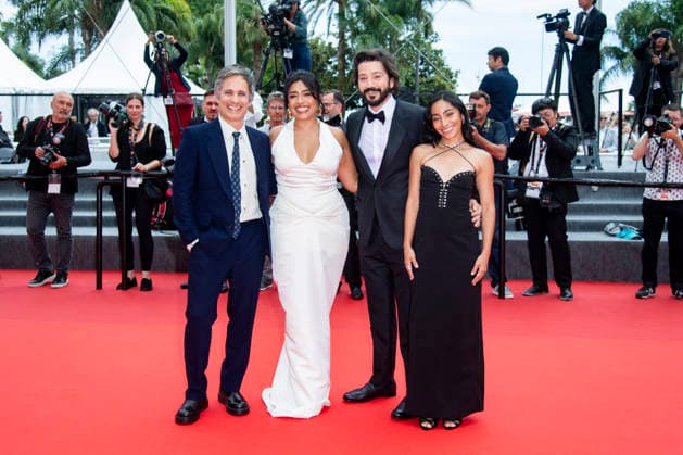 79th Cannes Film Festival Red Carpet of the movie -Nagi Notes- Palais des Festivals - Cannes, France Gael Garcia Bernal;Adriana Paz;Diego Luna;Anna Diaz 79th Cannes Film Festival Red Carpet of the movie -Nagi Notes- Palais des Festivals - Cannes, France 13th May 2026 SGPItalia id 134688_017 *Not Exclusive  Copyright: xSGPx