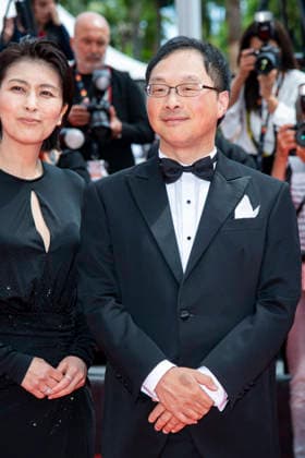 79th Cannes Film Festival Red Carpet of the movie -Nagi Notes- Palais des Festivals - Cannes, France Takako Matsu;Koji Fukada 79th Cannes Film Festival Red Carpet of the movie -Nagi Notes- Palais des Festivals - Cannes, France 13th May 2026 SGPItalia id 134688_017 *Not Exclusive  Copyright: xSGPx