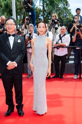 79th Cannes Film Festival Red Carpet of the movie -Nagi Notes- Palais des Festivals - Cannes, France Koji Fukada;Shizuka Ishibaschi 79th Cannes Film Festival Red Carpet of the movie -Nagi Notes- Palais des Festivals - Cannes, France 13th May 2026 SGPItalia id 134688_017 *Not Exclusive  Copyright: xSGPx