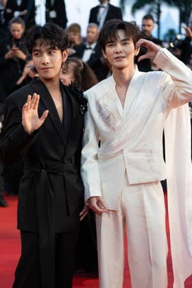 L Abandon (Forsaken) Screening - The 79th Annual Cannes Film Festival He Yan Chao and He Chang Xi attend the L Abandon (Forsaken) screening during the 79th annual Cannes Film Festival at Palais des Festivals, Credit:Lounis Tiar Avalon France, Cannes  Copyright: xLounisxTiarx xAvalonx 1098721097