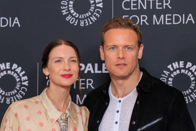 May 13, 2026, Hollywood, California, USA: Caitriona Balfe and Sam Heughan on the red carpet of Outlander: A Celebration on Wednesday, May 13, 2026 at the Dolby Theater in Hollywood, California. JAVIER ROJAS PI Hollywood USA - ZUMAp124 20260513_zaa_p124_020 Copyright: xJavierxRojasx