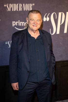 May 13, 2026, New York, United States: Brendan Gleeson attends Prime Video s Spider-Noir world premiere at Regal Times Square on May 13, 2026 in New York City. New York United States - ZUMAs197 20260513_aaa_s197_577 Copyright: xRonxAdarx