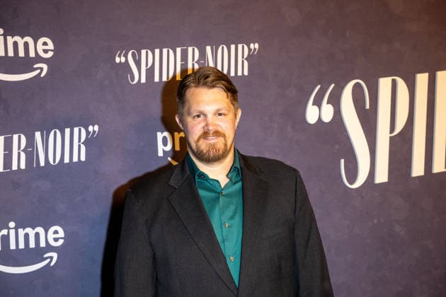 May 13, 2026, New York, United States: Joe Massingill attends Prime Video s Spider-Noir world premiere at Regal Times Square on May 13, 2026 in New York City. New York United States - ZUMAs197 20260513_aaa_s197_601 Copyright: xRonxAdarx