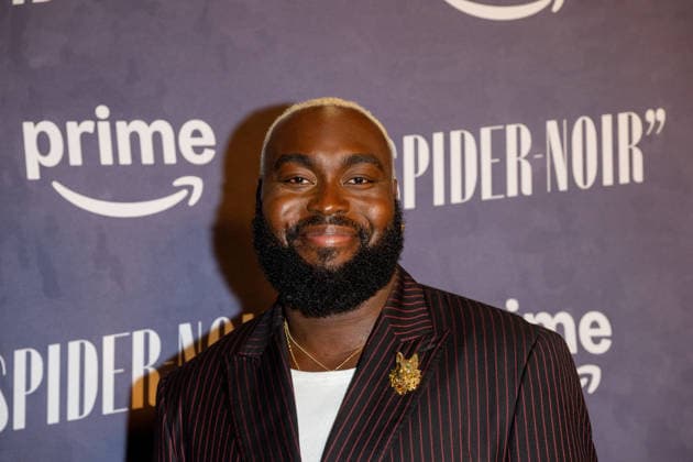 May 13, 2026, New York, United States: Abraham Popoola attends Prime Video s Spider-Noir world premiere at Regal Times Square on May 13, 2026 in New York City. New York United States - ZUMAs197 20260513_aaa_s197_610 Copyright: xRonxAdarx