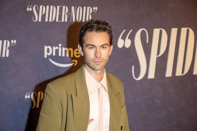 May 13, 2026, New York, United States: Chace Crawford attends Prime Video s Spider-Noir world premiere at Regal Times Square on May 13, 2026 in New York City. New York United States - ZUMAs197 20260513_aaa_s197_614 Copyright: xRonxAdarx