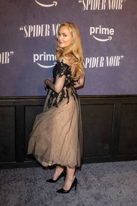 May 13, 2026, New York, United States: Amanda Schull attends Prime Video s Spider-Noir world premiere at Regal Times Square on May 13, 2026 in New York City. New York United States - ZUMAs197 20260513_aaa_s197_630 Copyright: xRonxAdarx