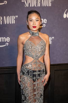 May 13, 2026, New York, United States: Li Jun Li attends Prime Video s Spider-Noir world premiere at Regal Times Square on May 13, 2026 in New York City. New York United States - ZUMAs197 20260513_aaa_s197_648 Copyright: xRonxAdarx