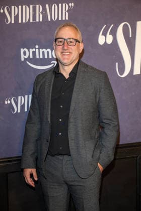 May 13, 2026, New York, United States: Steve Lightfoot attends Prime Video s Spider-Noir world premiere at Regal Times Square on May 13, 2026 in New York City. New York United States - ZUMAs197 20260513_aaa_s197_651 Copyright: xRonxAdarx