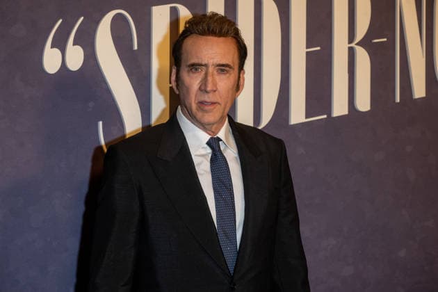May 13, 2026, New York, United States: Nicolas Cage attends Prime Video s Spider-Noir world premiere at Regal Times Square on May 13, 2026 in New York City. New York United States - ZUMAs197 20260513_aaa_s197_656 Copyright: xRonxAdarx