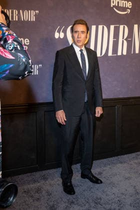 May 13, 2026, New York, United States: Nicolas Cage attends Prime Video s Spider-Noir world premiere at Regal Times Square on May 13, 2026 in New York City. New York United States - ZUMAs197 20260513_aaa_s197_674 Copyright: xRonxAdarx